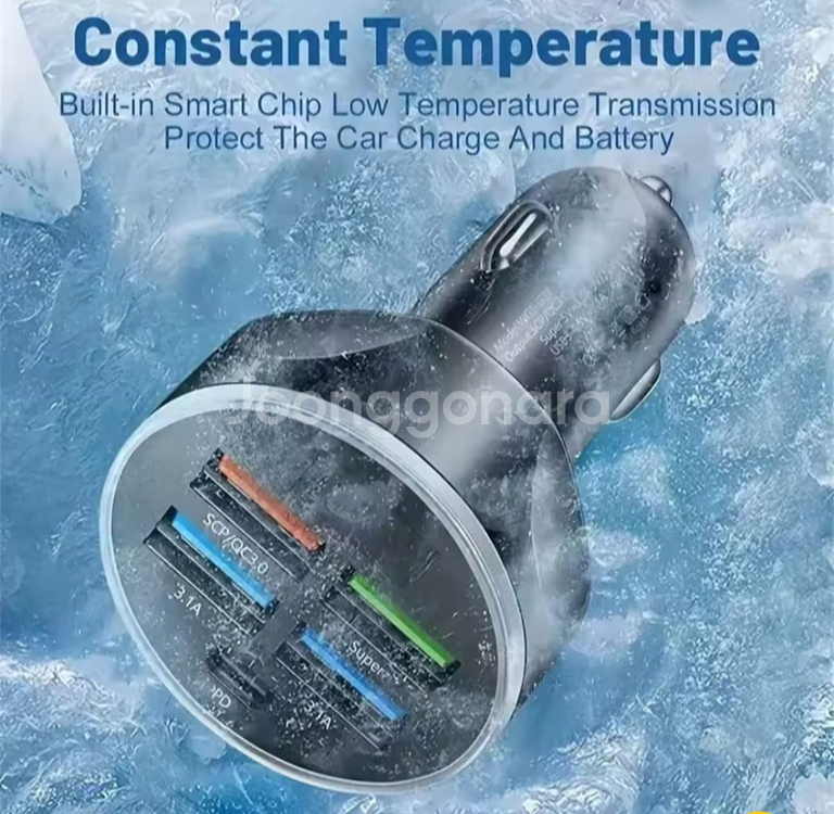 고속 충전기 ㆍ차량용 시거잭 C~Type 250w--4