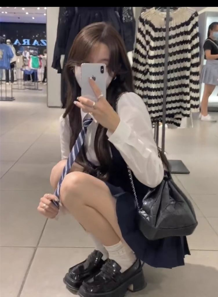 할인) 클래식 정장 세트 하이틴 졸사 프레피룩 y2k 이미지