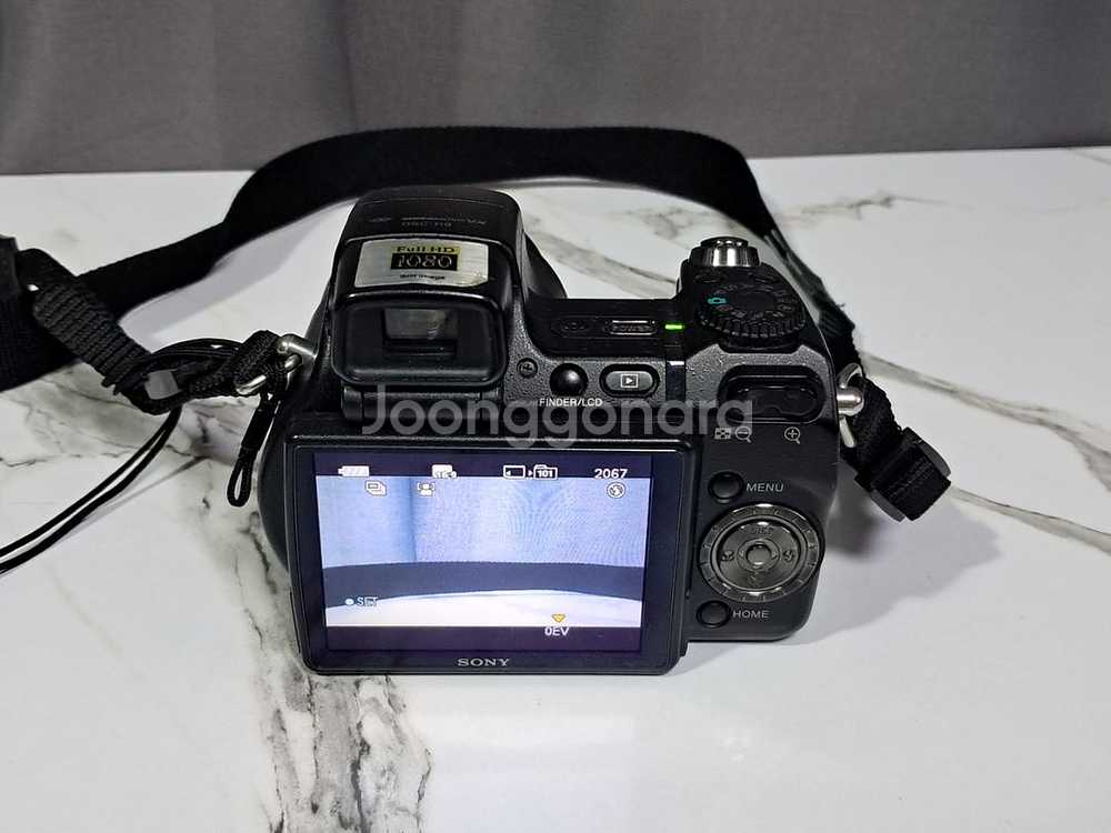 소니 하이엔드 디카 사이버샷 DSC-H9 빈티지카메라--4