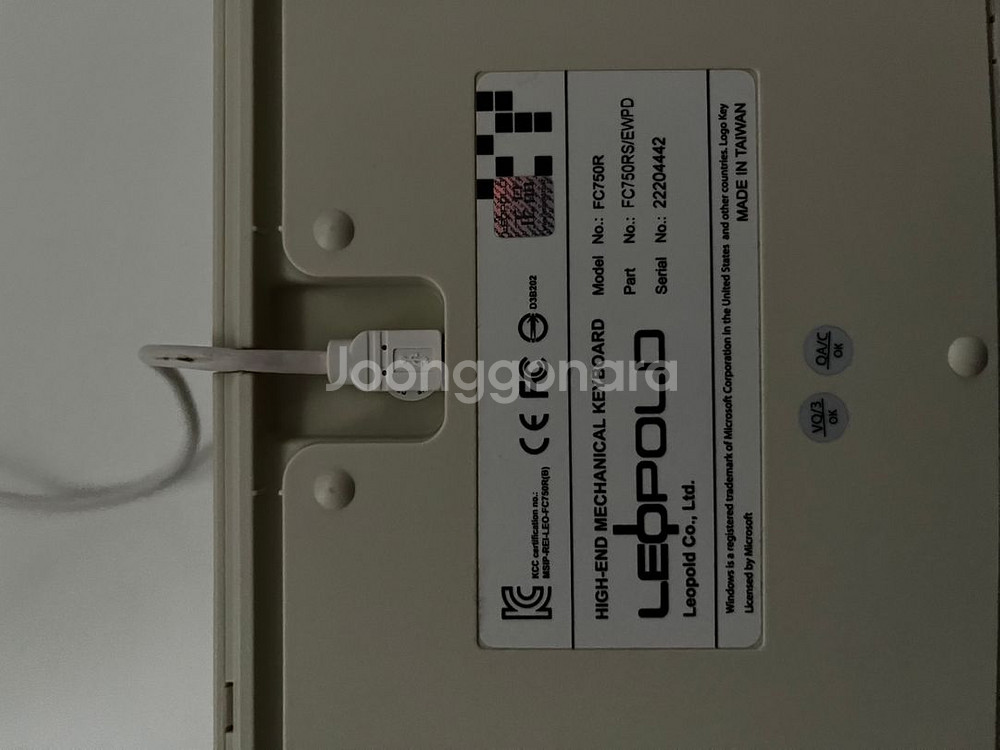 레오폴드 fc750r pd 키보드--1