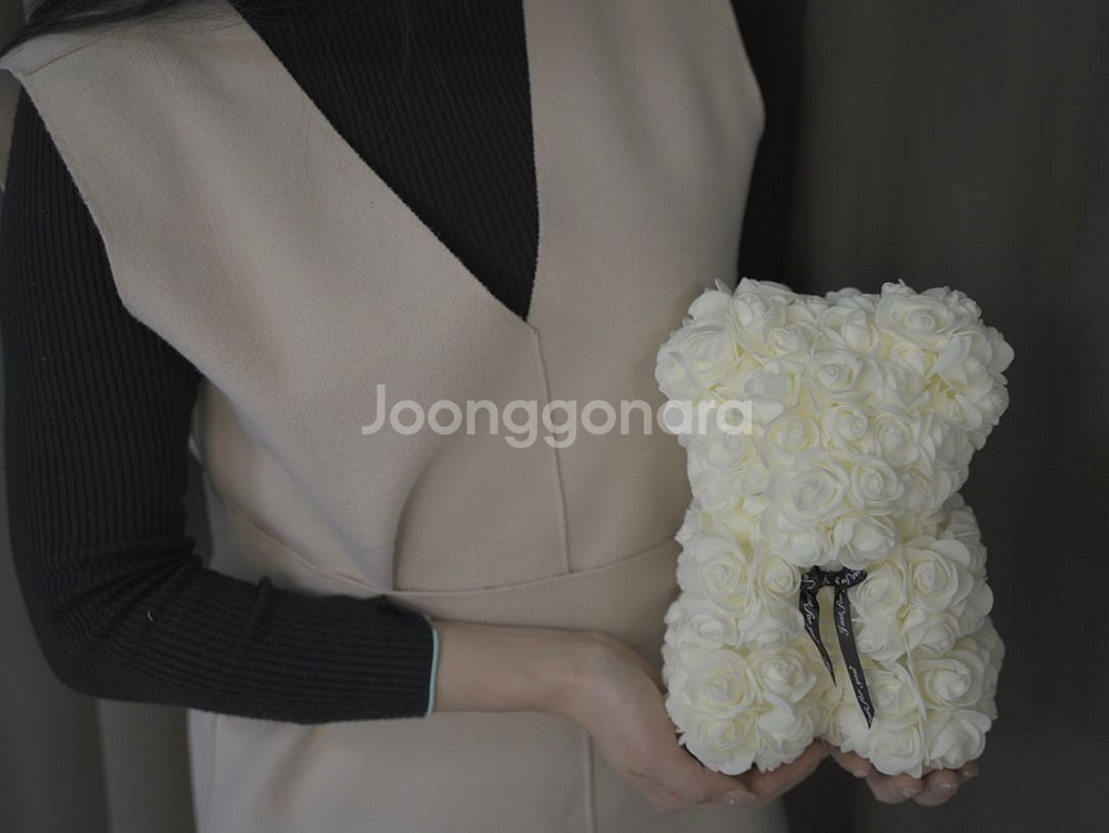 로즈 베어 장미 곰돌이 어린이날 생일 꽃 프로포즈 선물--4