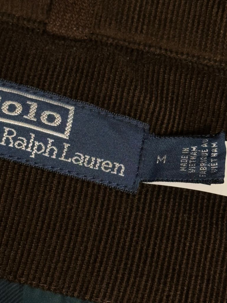 폴로 코듀로이 패딩 브라운 M 사이즈 이미지