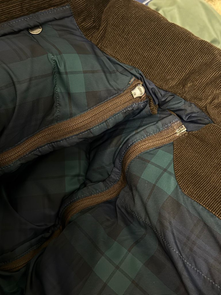 폴로 코듀로이 패딩 브라운 M 사이즈 이미지