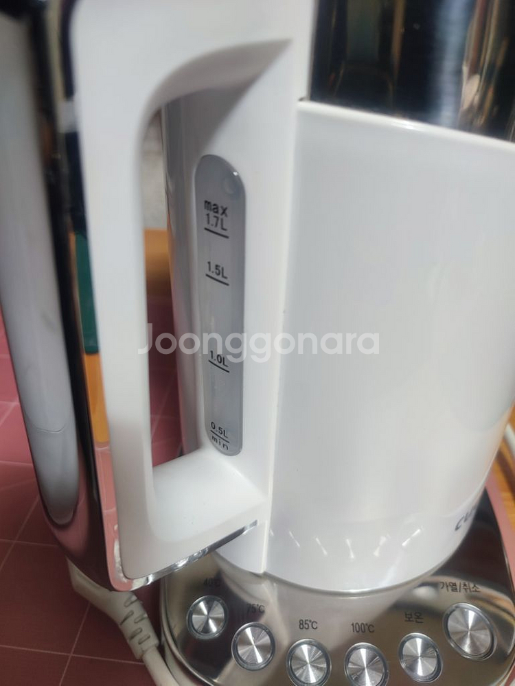 쿠쿠 맘편한 전기주전자 전기포트--4