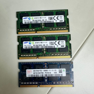 노트북 ddr4 4g 3개 1.5만원