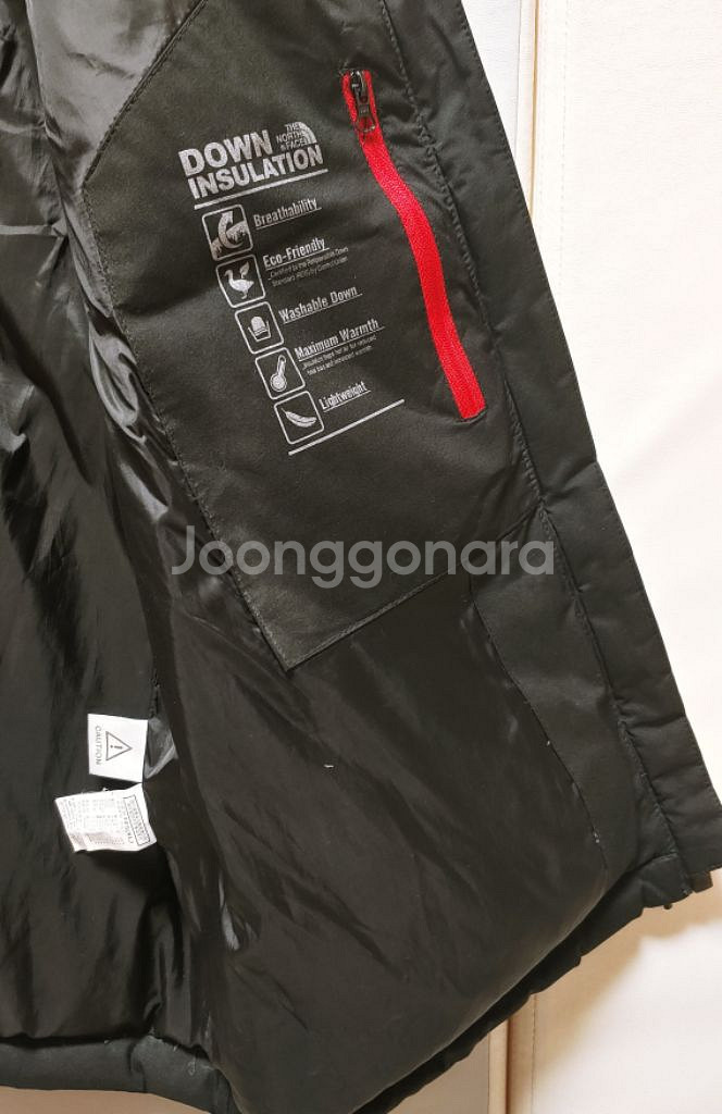 [XL] 노스페이스 패딩조끼 블랙331--5