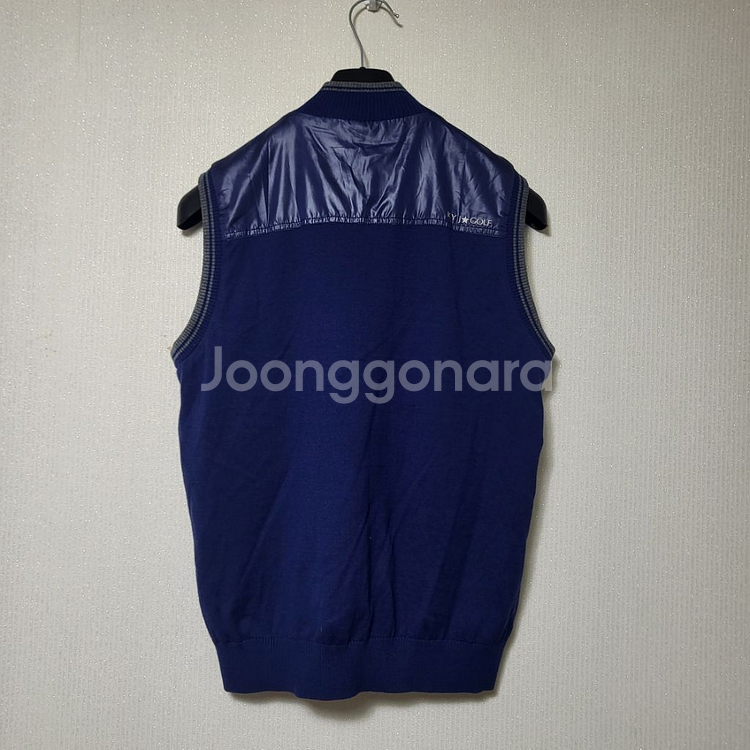 김영주 골프웨어 남성골프방풍조끼 100--7