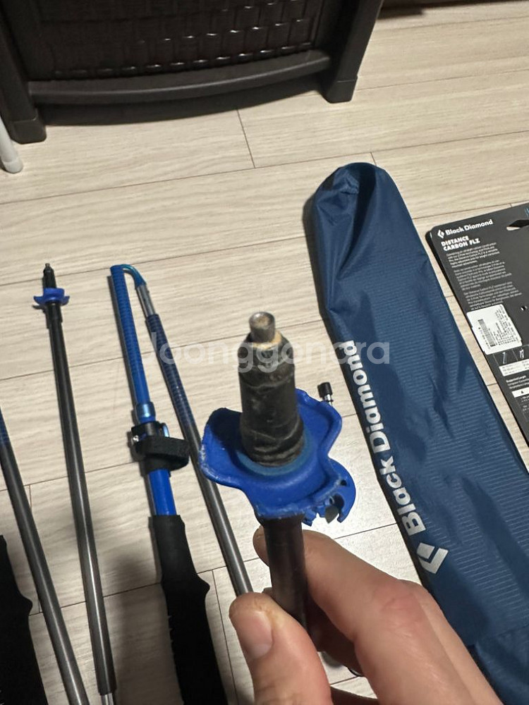 블랙 다이아몬드 디스턴스 카본 FLZ 트레킹 폴 판매합--2