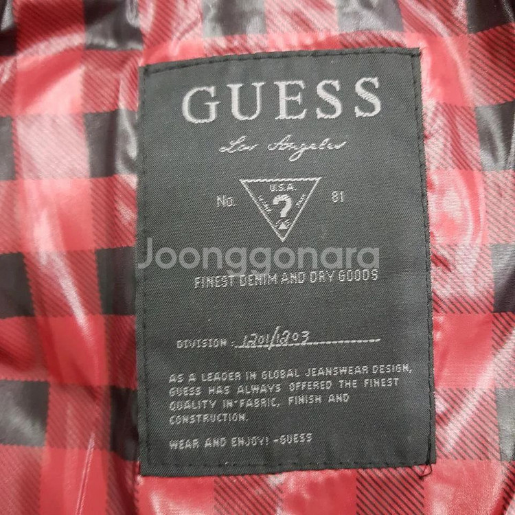 (정품)GUESS게스키즈&우먼스덕다운패딩 호칭85-90--8