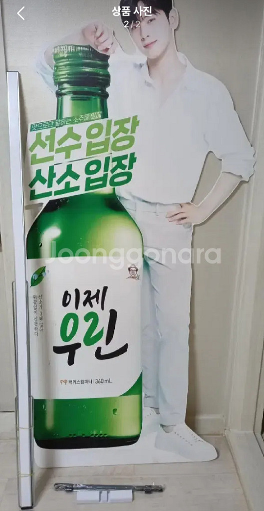 차은우굿즈 전신 등신대 양도합니다(2개가격)--1