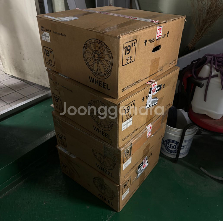 제네시스 g70 19인치 휠 대품x--5