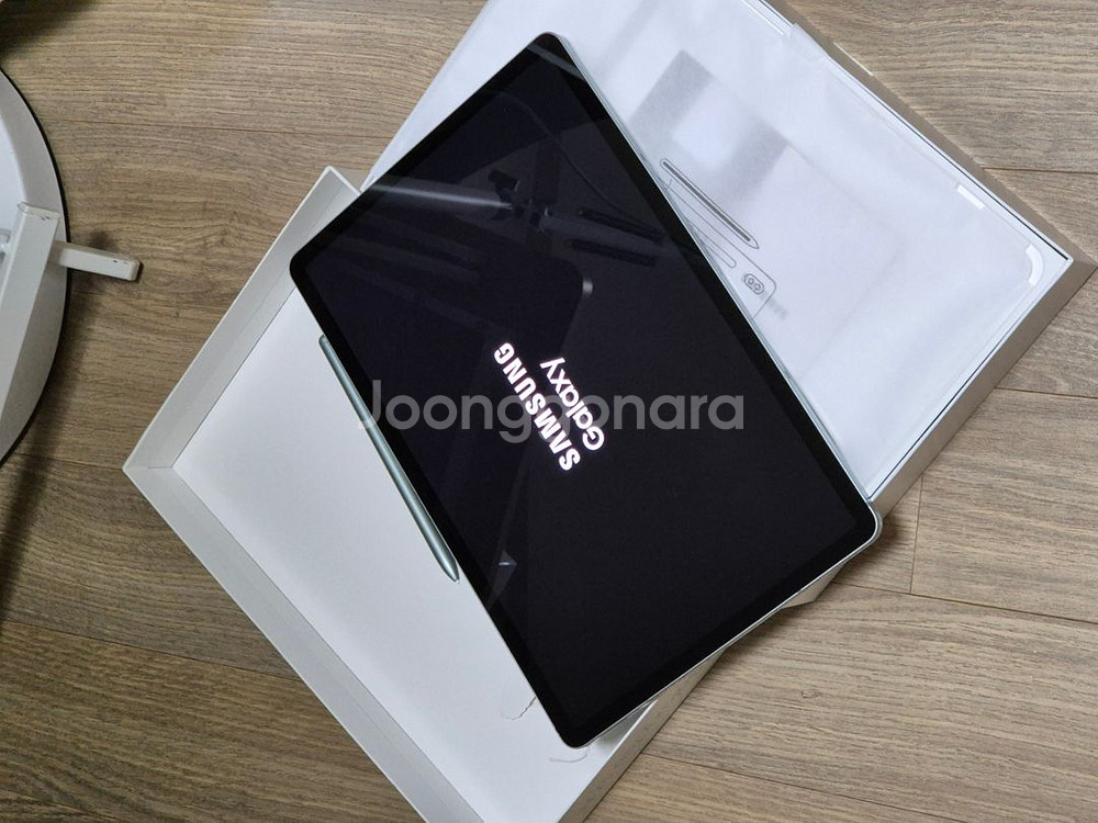 갤럭시탭s7fe 64gb wifi 그린 팝니다--8