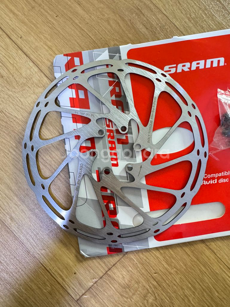 MTB/자전거 180mm,6볼트 로터 3개--2