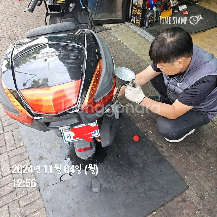 요타80 스쿠터 (5,500km) 팝니다.(급매)--3