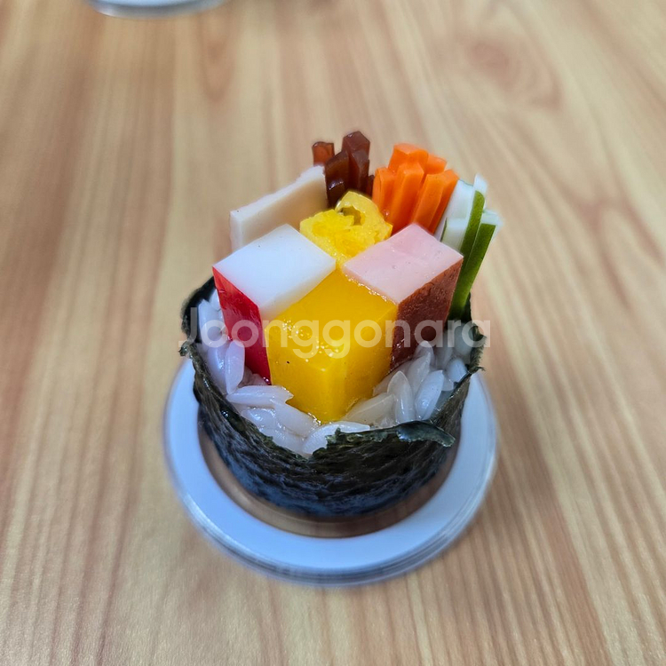 [맥세이프용] 휴대폰 그립톡 - 김밥 꼬다리--1