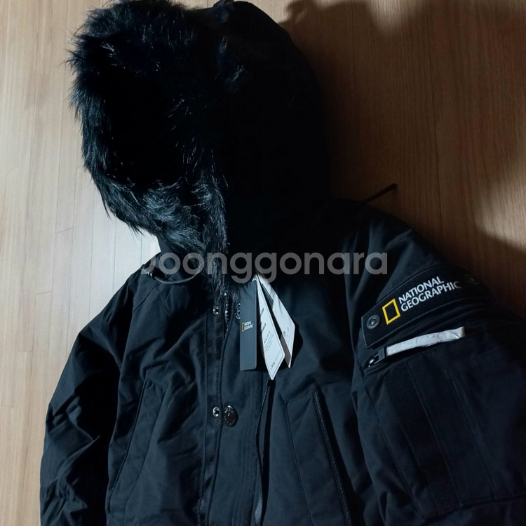 [새제품]네셔널지오그래픽 대장급 다운패딩 100--2