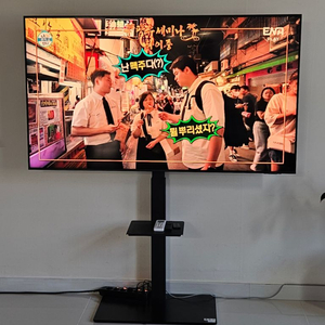 65인치 삼성 4K QLED 티비 2년사용