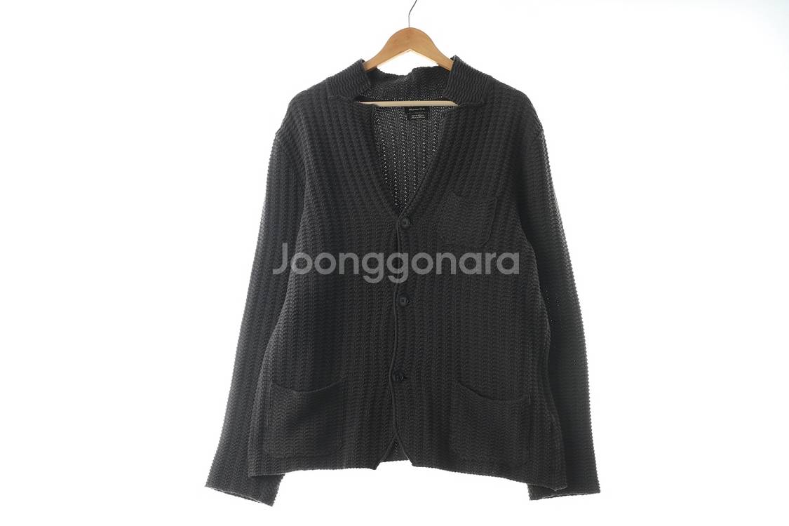 (XL) 브랜드빈티지 니트집업 마시모두띠 그레이--1