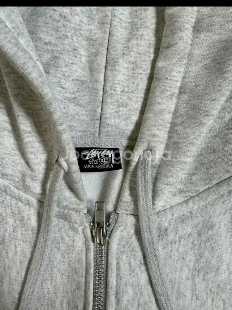 스투시 8볼 후드집업 애쉬헤더 22SS XL--4