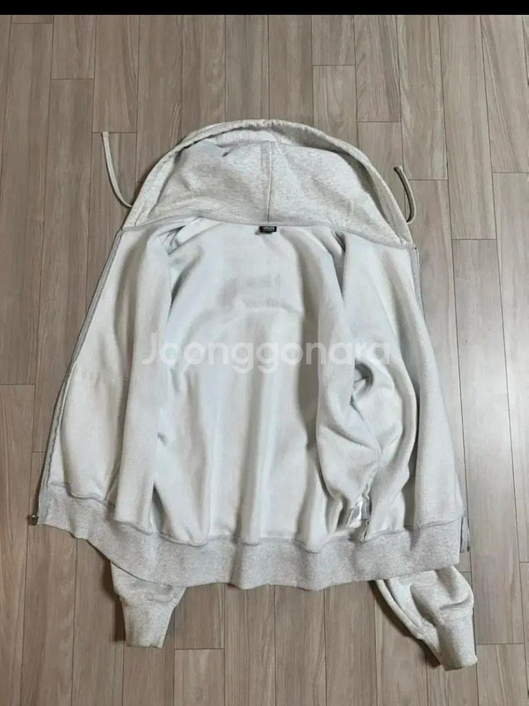 스투시 8볼 후드집업 애쉬헤더 22SS XL--6