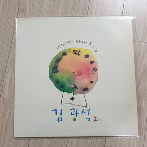 김광석 2집 LP 초판