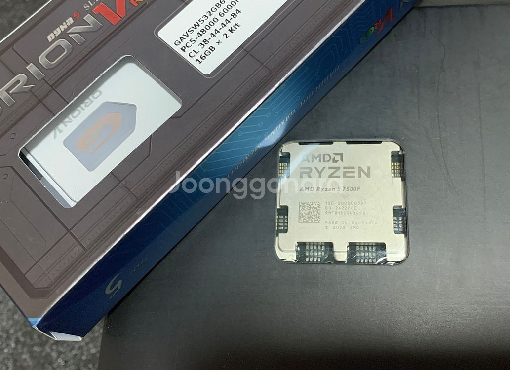 라이젠 7500f + GeIL DDR5 32GB--1
