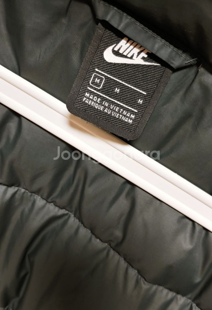 [XL] 나이키 야상 하프 패딩점퍼 블랙1170--3
