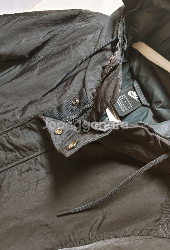 [XL] 나이키 야상 하프 패딩점퍼 블랙1170--2