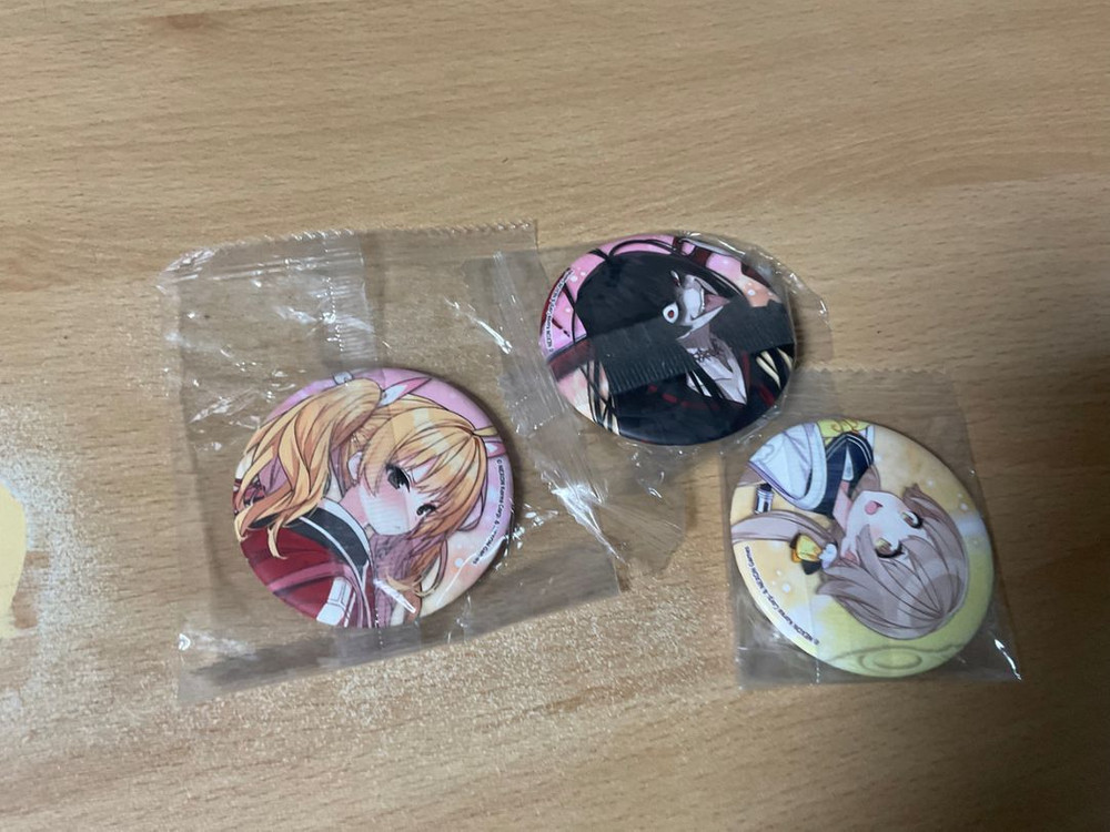 택포) 블루아카이브 이로하 스탠딩 + 캔뱃지 3종 일괄--1