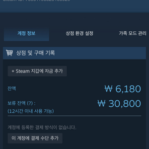 스팀월렛 3.6 2.1에 팝니다