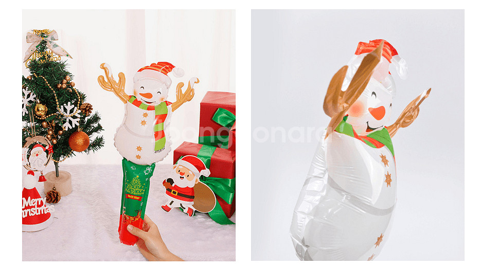 2+1 연말 홈파티 크리스마스 데코 풍선세트 루돌프--3