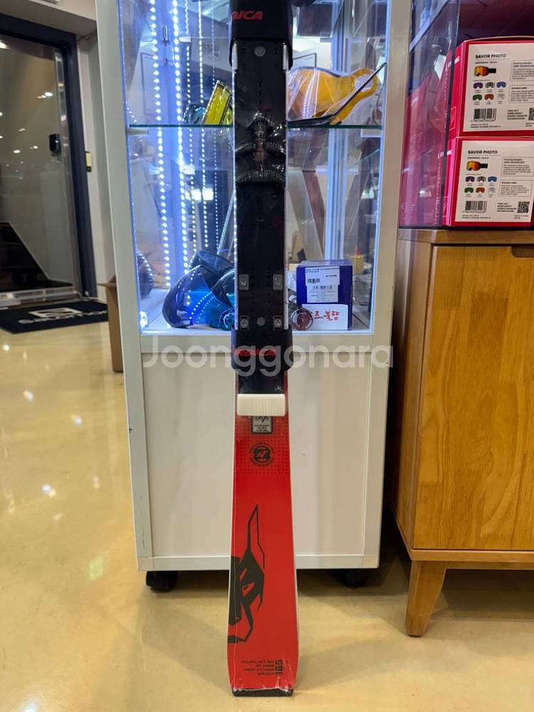 23/24 노르디카 월드컵데모 회전스키 165cm--2