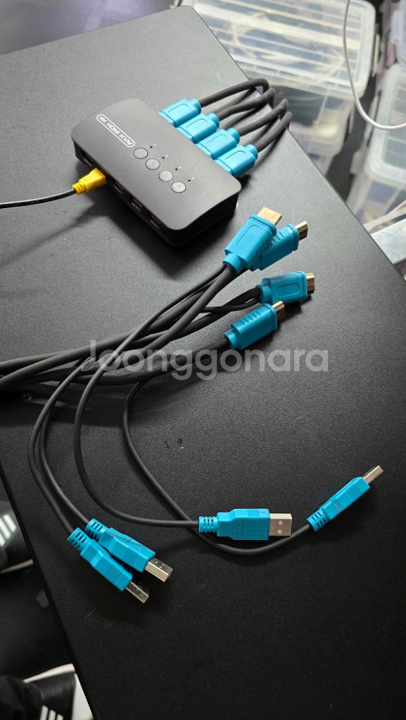 Coms 4포트 HDMI 스위치 선택기 usb 3포트--2