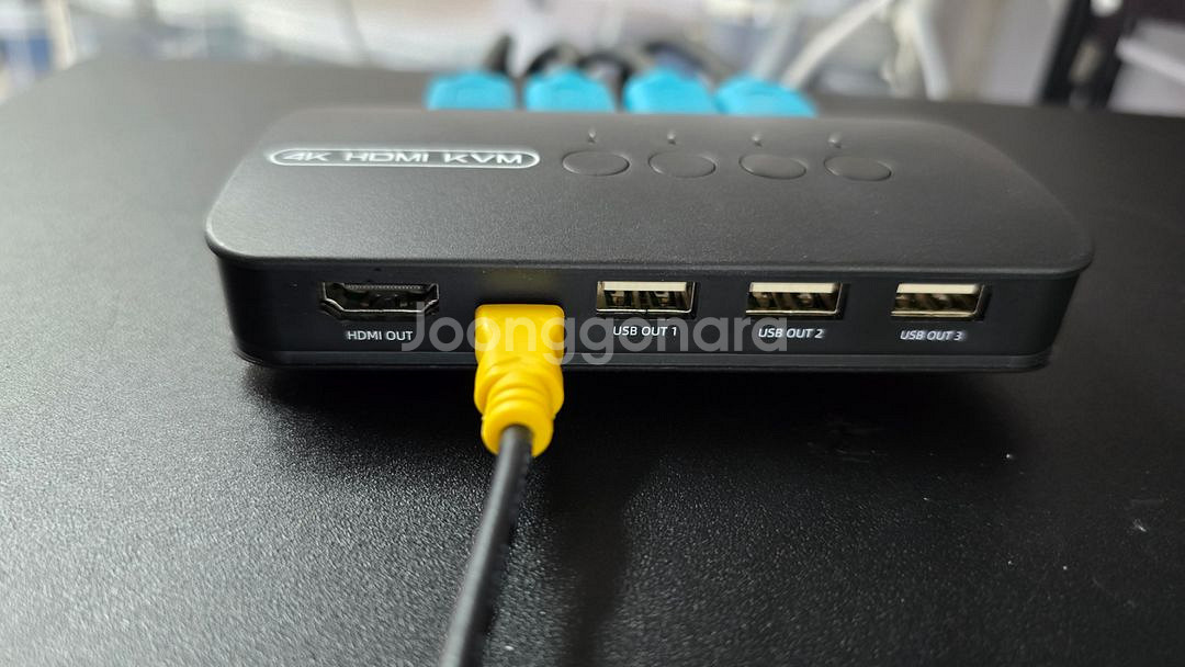 Coms 4포트 HDMI 스위치 선택기 usb 3포트--1