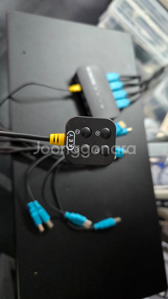 Coms 4포트 HDMI 스위치 선택기 usb 3포트--3