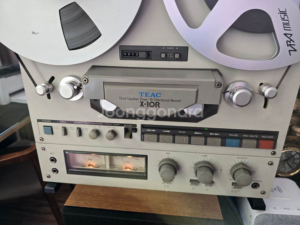 빈티지 TEAC X-10R 4트랙 릴데크--2