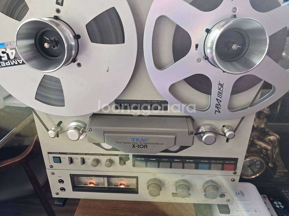 빈티지 TEAC X-10R 4트랙 릴데크--7