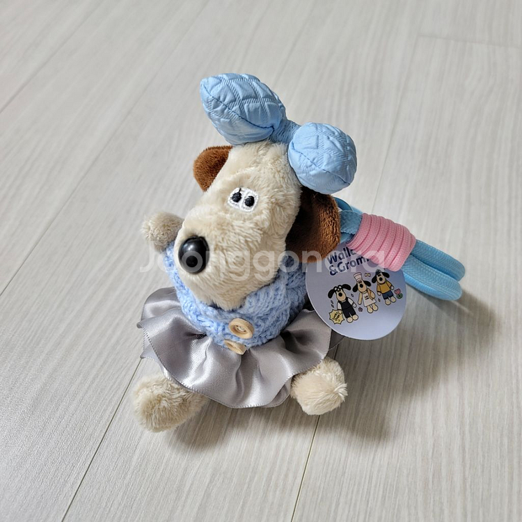 윌레스와 그로밋 키링 휴대폰 고리 손목 스트랩 인형--2