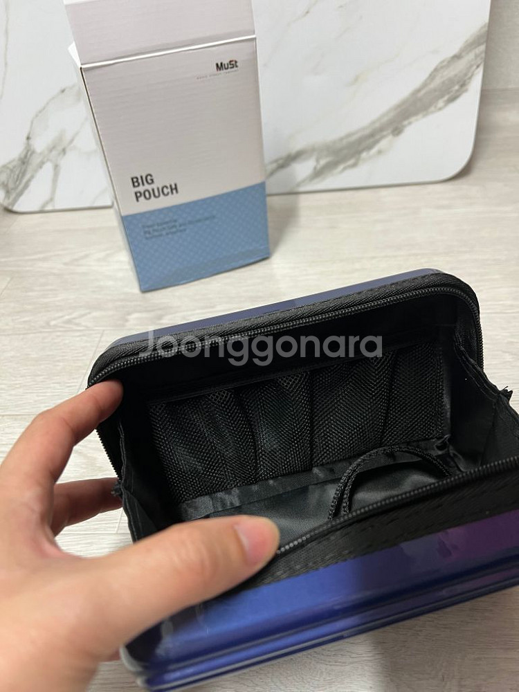 뮤스트 빅파우치, 네이비, 새 제품--1