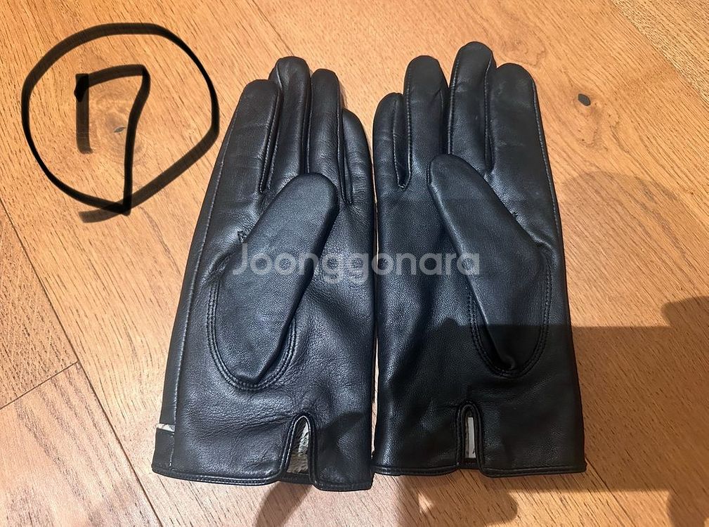 ST Dupont 에스티 듀퐁 캐시미어 양가죽 장갑 등--4