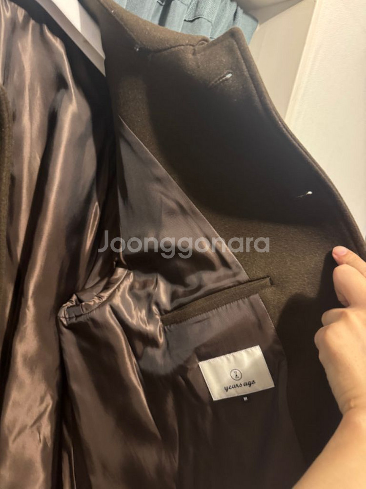 (새상품) 이얼즈어고 레글런 타임리프 싱글코트 맥코트--5