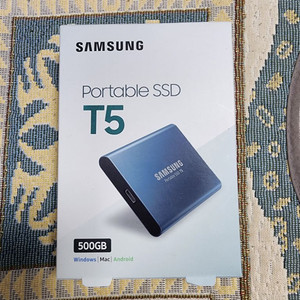 삼성 SSD T5 500G S급 풀박스