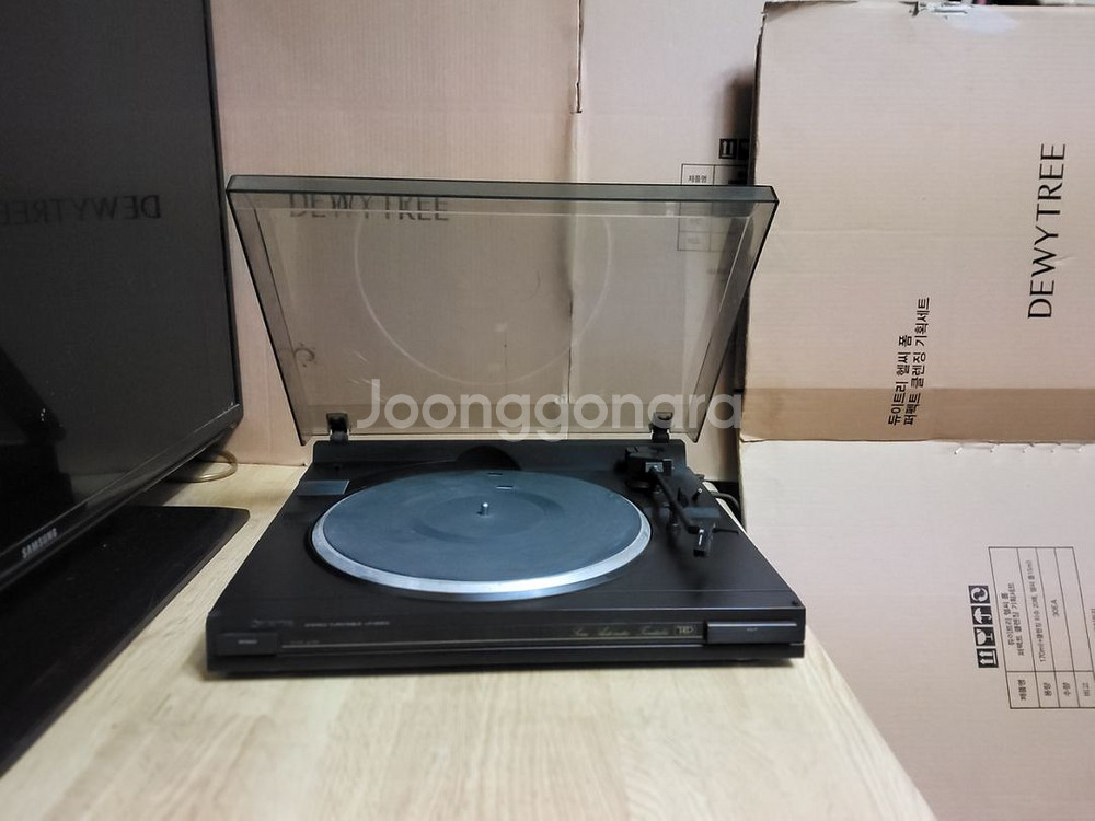 롯데 LP 턴테이블 LP200A (오디오 앰프 음향기기--2