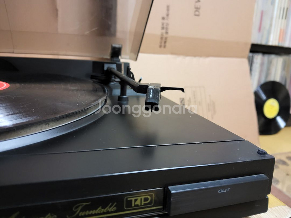 롯데 LP 턴테이블 LP200A (오디오 앰프 음향기기--1