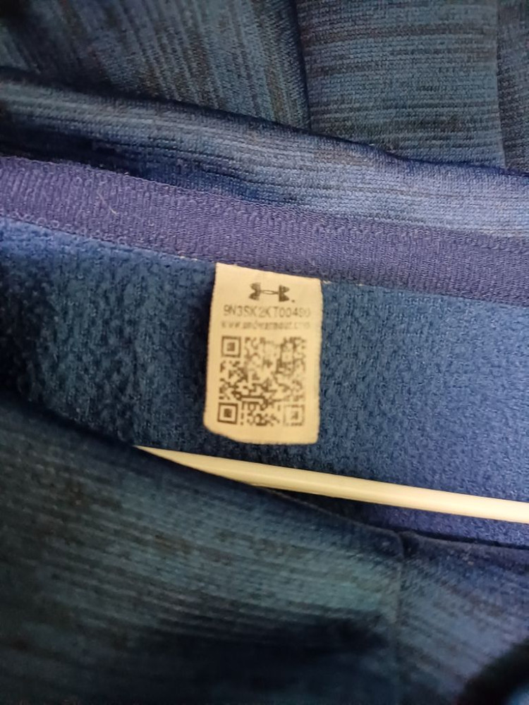 여성 언더아머 런닝 기모 후드티(스판90-95)--3