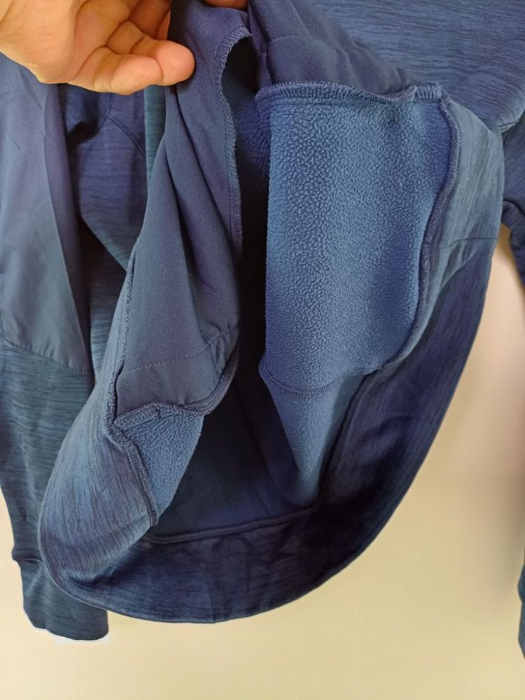 여성 언더아머 런닝 기모 후드티(스판90-95)--4