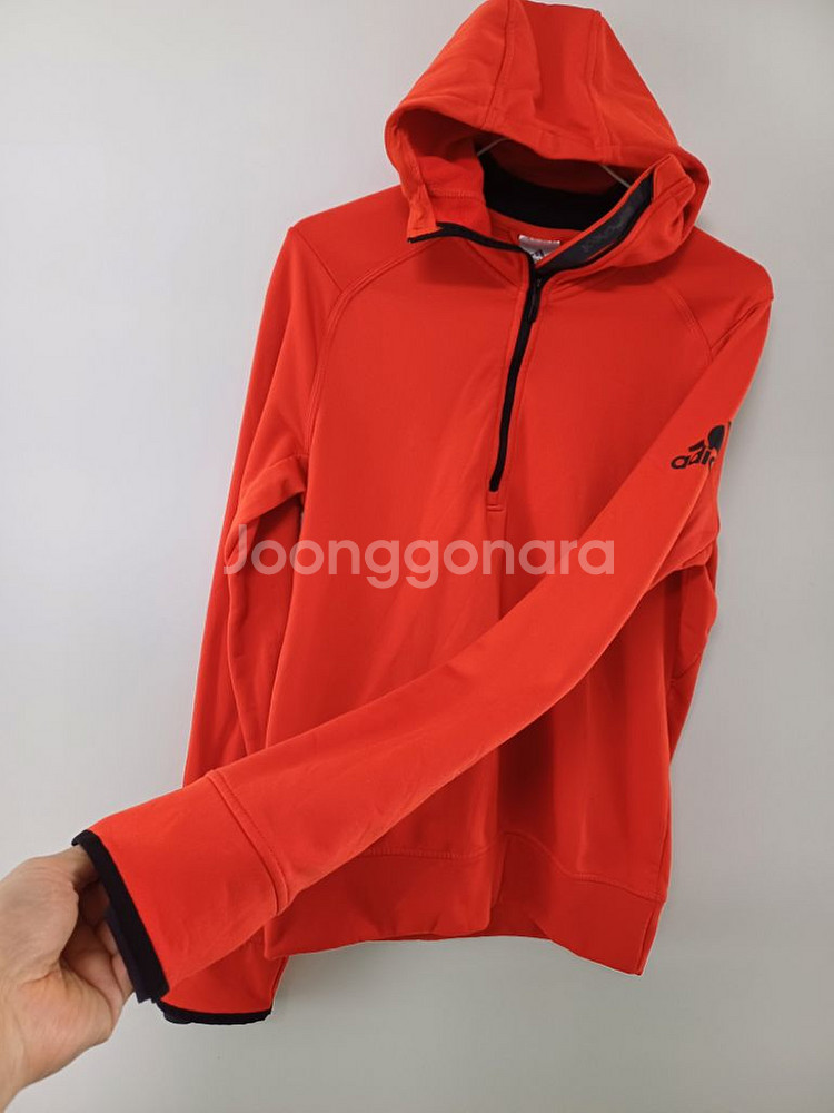 여성 아디다스 런닝 기모 겨울 긴팔티셔츠 (스판95)--2