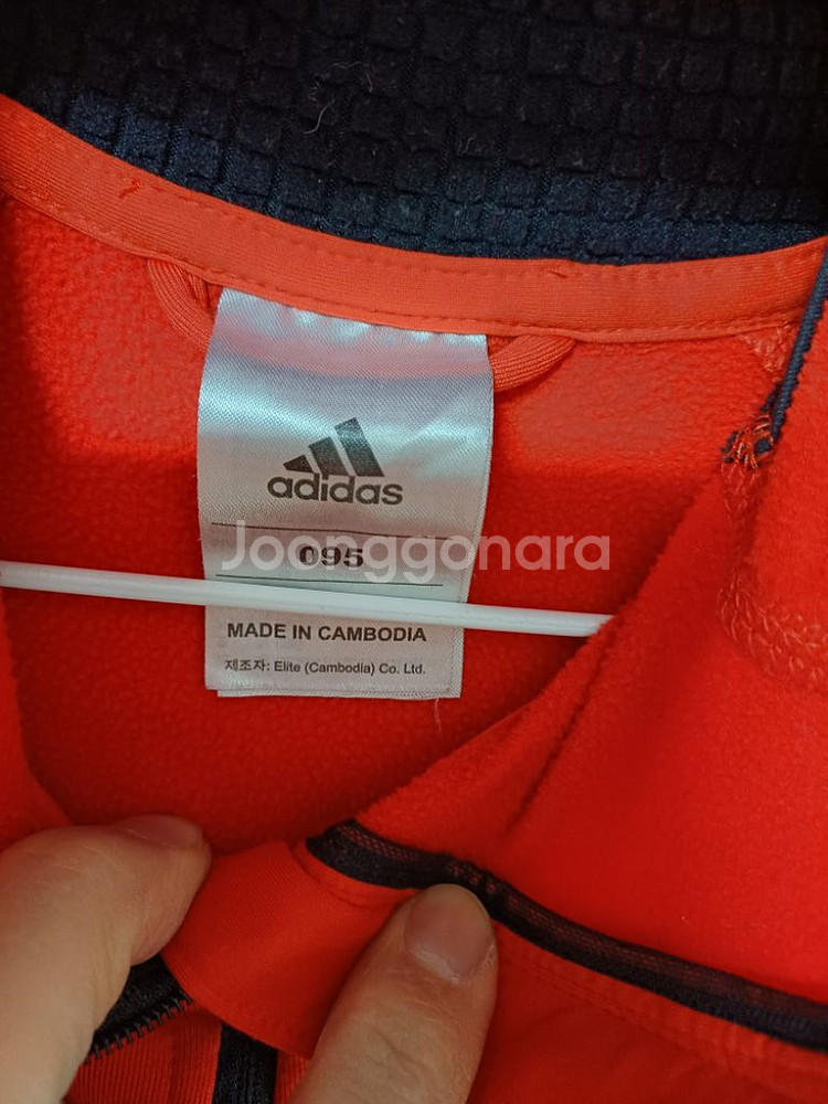 여성 아디다스 런닝 기모 겨울 긴팔티셔츠 (스판95)--4