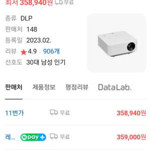 LG전자 시네빔 PF510QA 미개봉