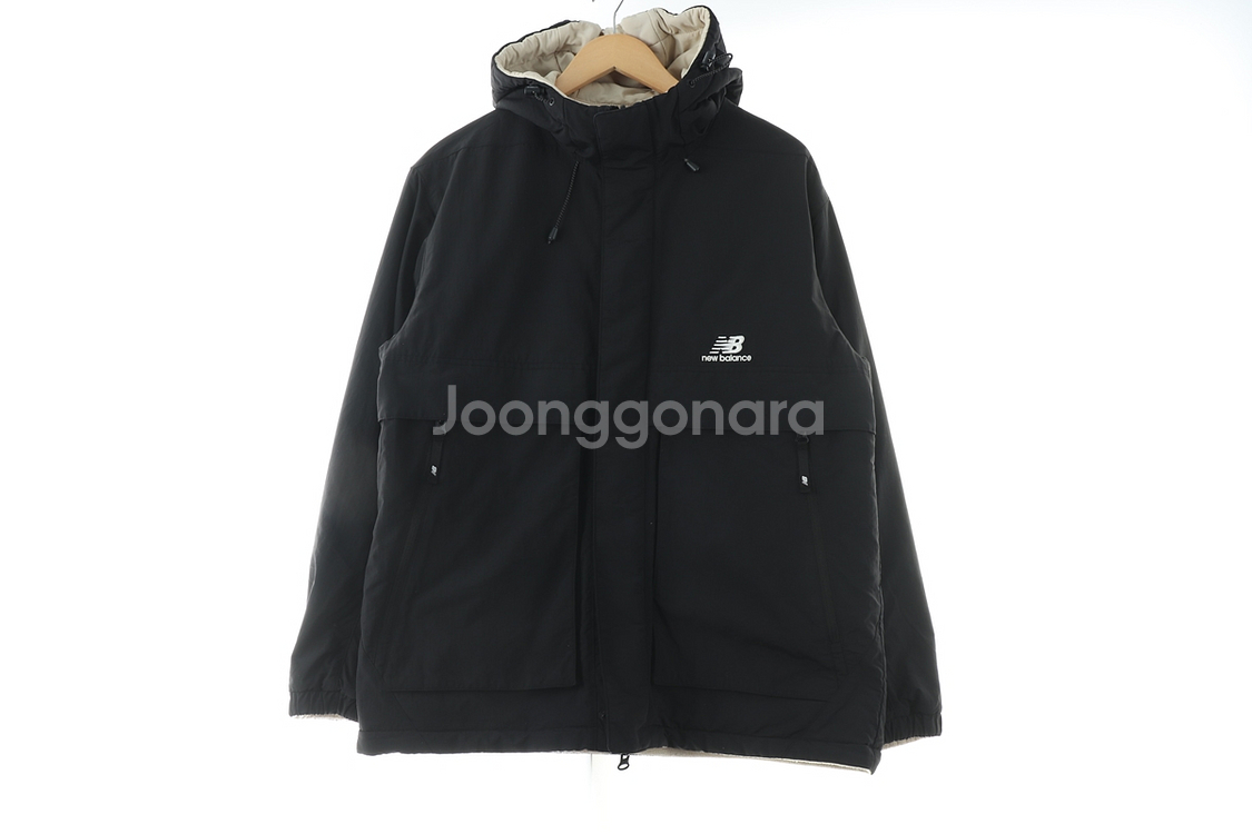 (L) 뉴발란스 패딩 점퍼자켓 양면 올드스쿨 한정판--1